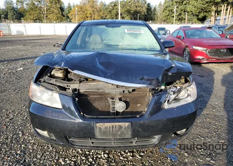 2006 Hyundai Sonata Gls from USA, damaged, VIN 5NPEU46F66H128557